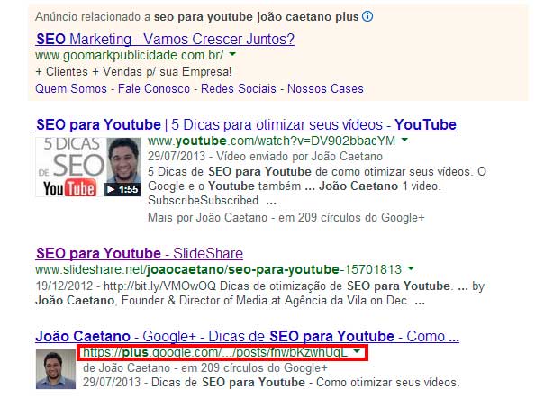 1 motivo para você usar o Google Plus para E-commerce.